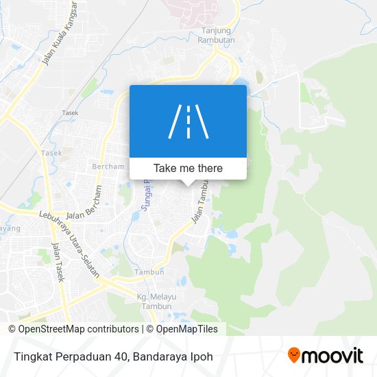 Peta Tingkat Perpaduan 40