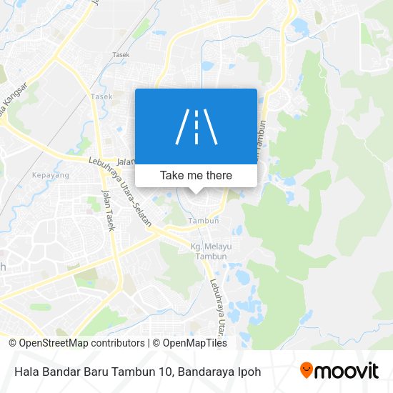 Hala Bandar Baru Tambun 10 map