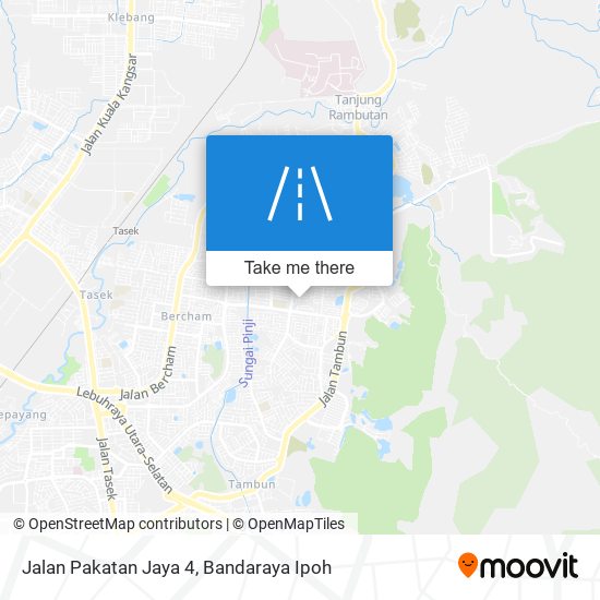 Jalan Pakatan Jaya 4 map