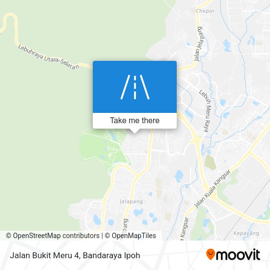 Jalan Bukit Meru 4 map
