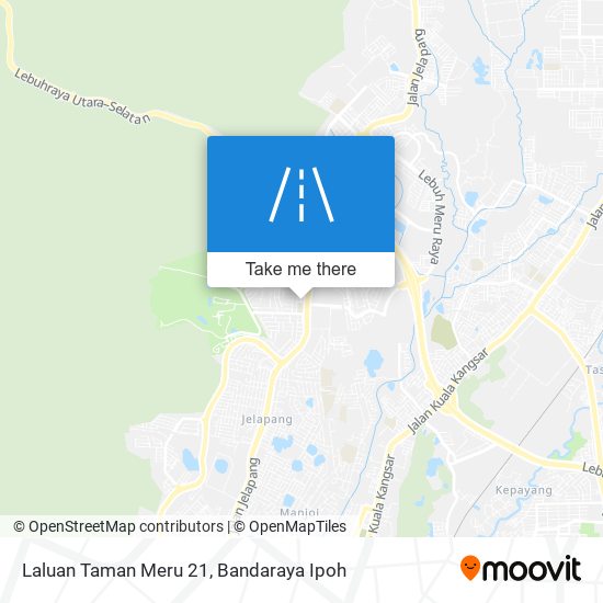 Peta Laluan Taman Meru 21