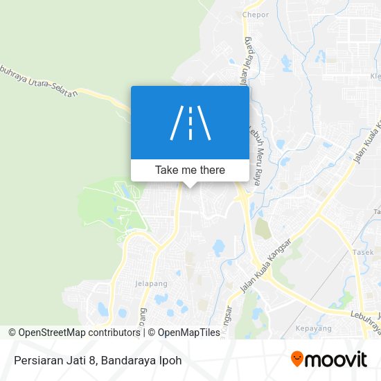Peta Persiaran Jati 8