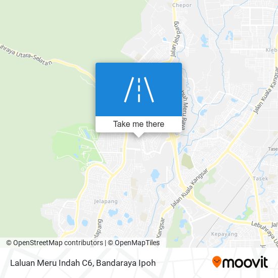 Laluan Meru Indah C6 map