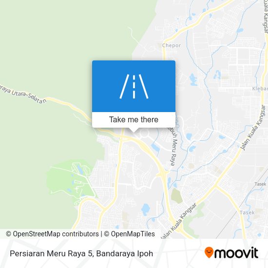 Persiaran Meru Raya 5 map
