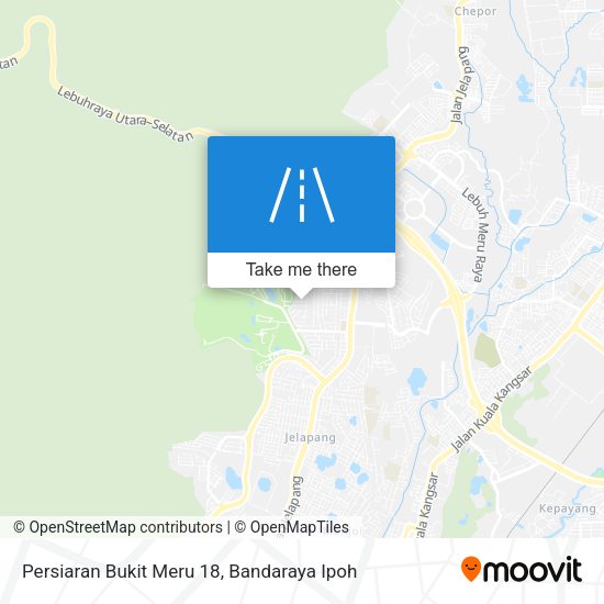 Persiaran Bukit Meru 18 map