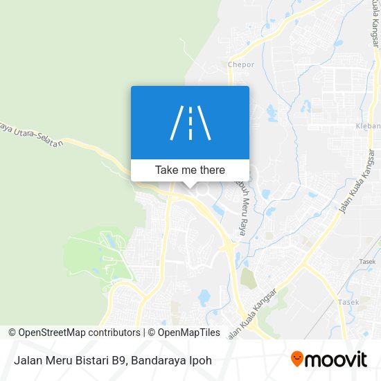 Peta Jalan Meru Bistari B9