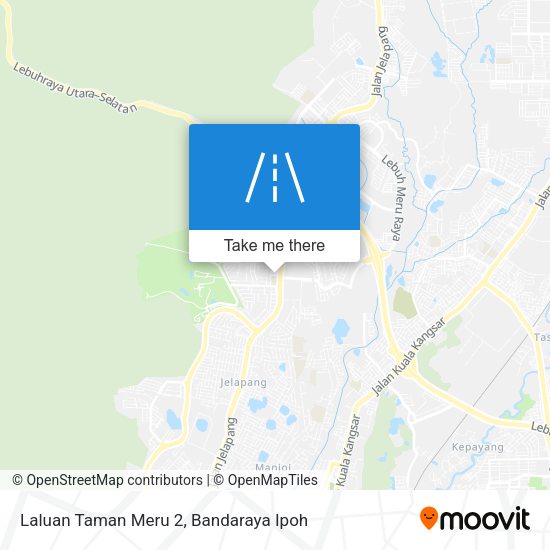 Peta Laluan Taman Meru 2