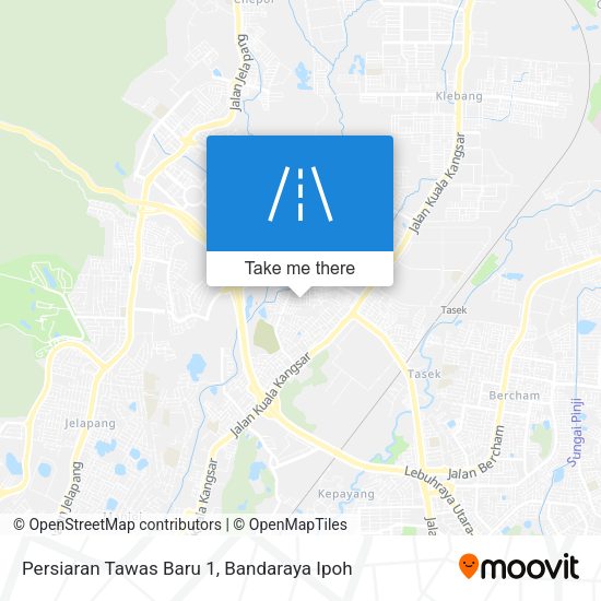 Persiaran Tawas Baru 1 map