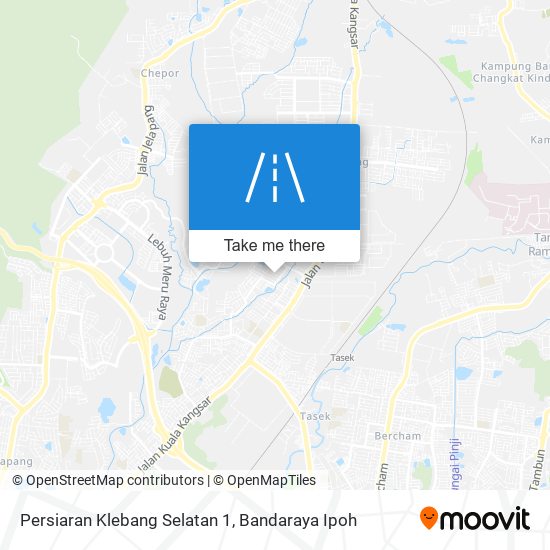 Persiaran Klebang Selatan 1 map