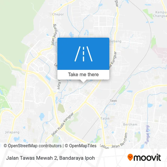Jalan Tawas Mewah 2 map