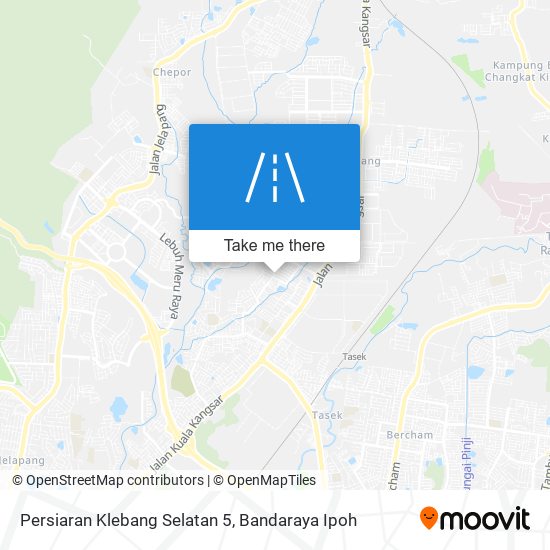 Peta Persiaran Klebang Selatan 5