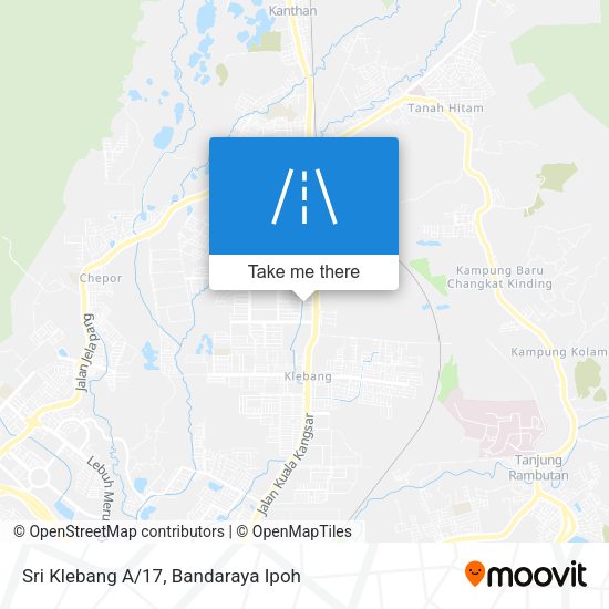 Sri Klebang A/17 map