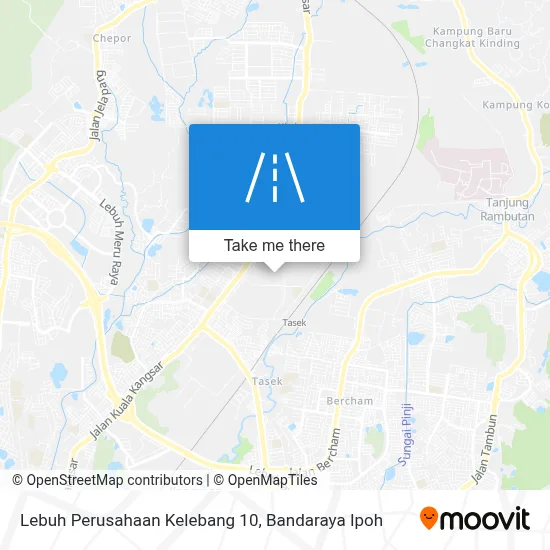 Lebuh Perusahaan Kelebang 10 map