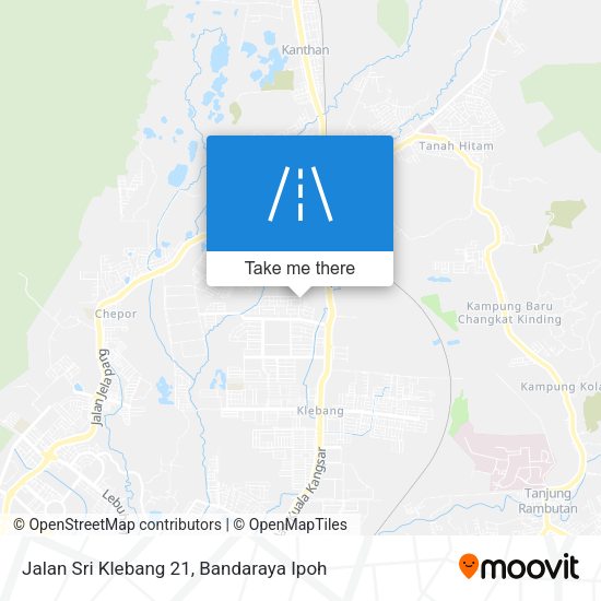 Jalan Sri Klebang 21 map