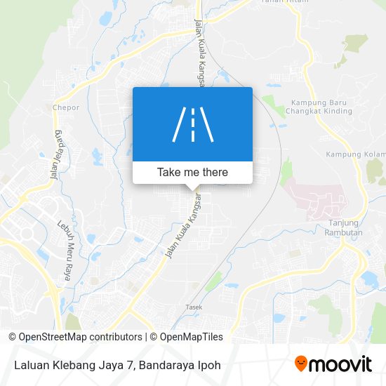 Peta Laluan Klebang Jaya 7