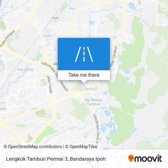 Peta Lengkok Tambun Permai 3