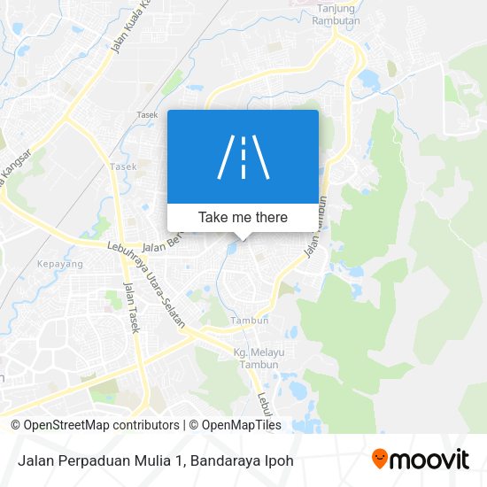 Peta Jalan Perpaduan Mulia 1
