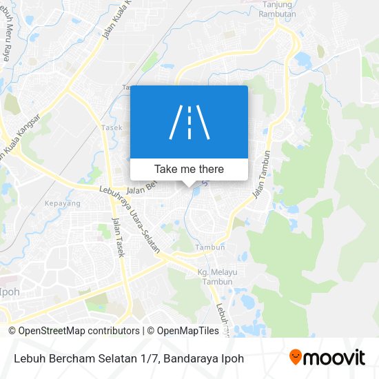 Lebuh Bercham Selatan 1/7 map