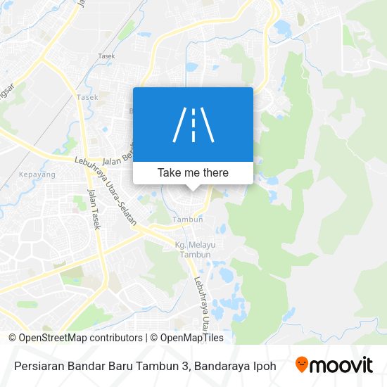 Persiaran Bandar Baru Tambun 3 map