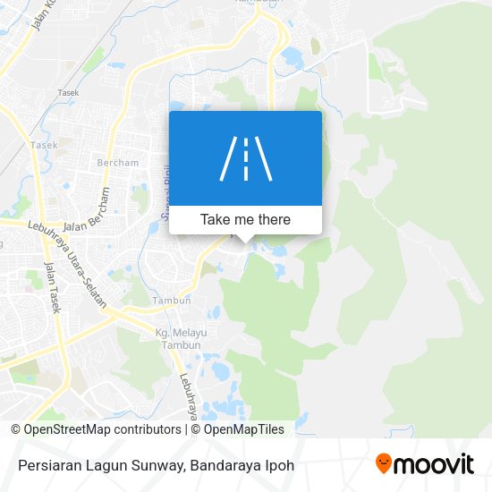 Persiaran Lagun Sunway map