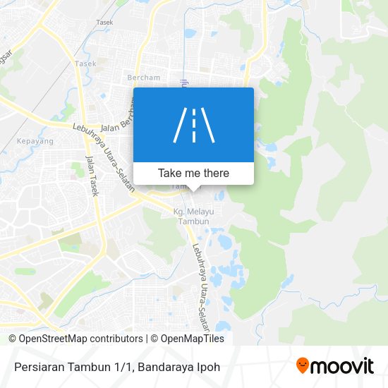 Persiaran Tambun 1/1 map