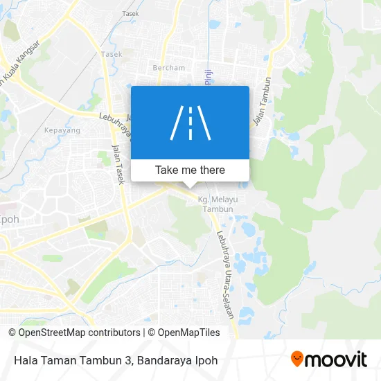 Hala Taman Tambun 3 map
