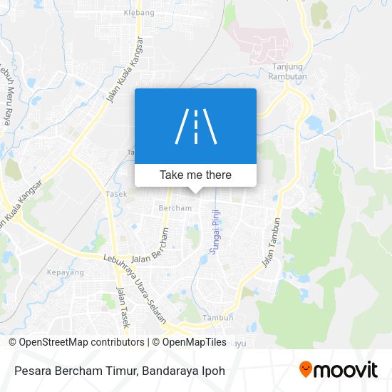 Peta Pesara Bercham Timur