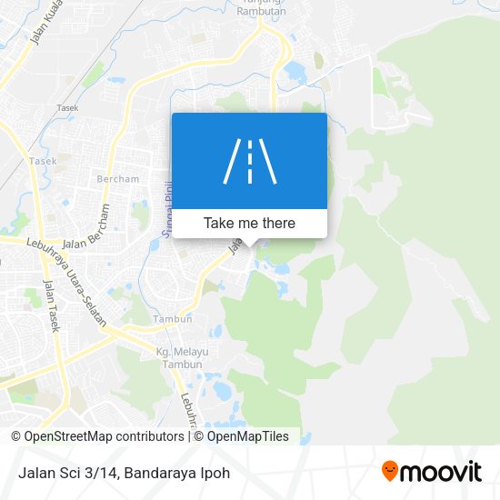 Peta Jalan Sci 3/14