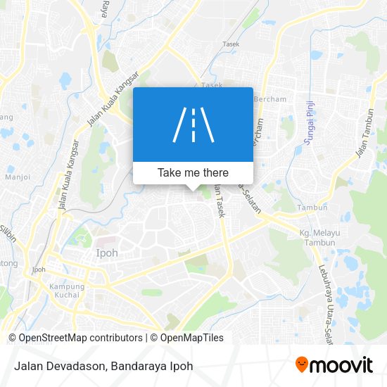 Jalan Devadason map
