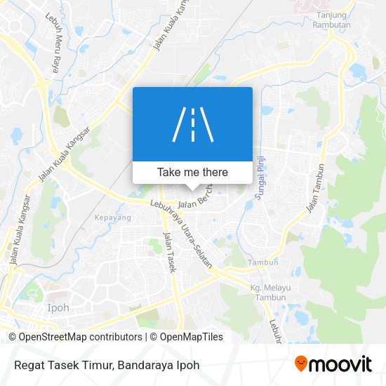 Peta Regat Tasek Timur