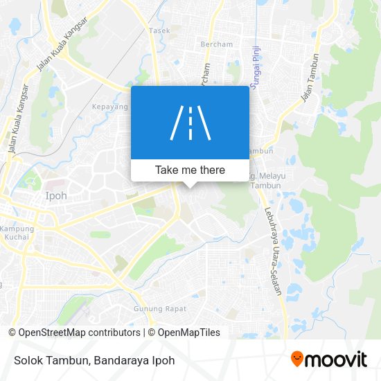 Solok Tambun map