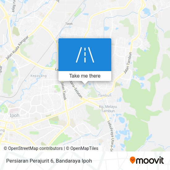 Peta Persiaran Perajurit 6