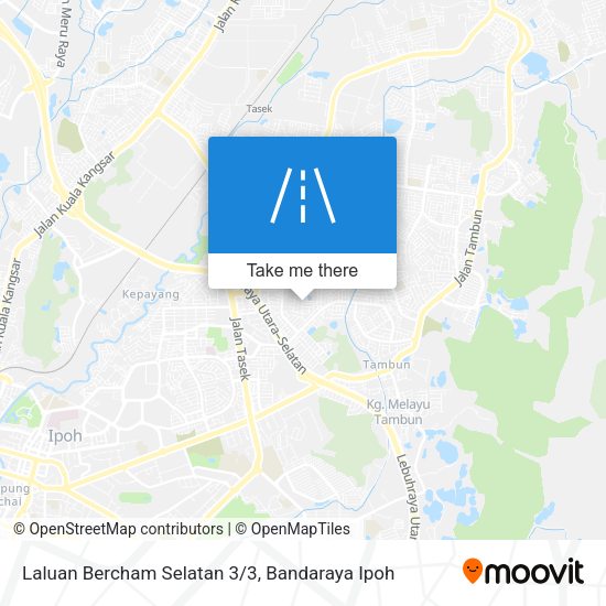 Laluan Bercham Selatan 3/3 map