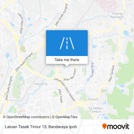 Peta Laluan Tasek Timur 15
