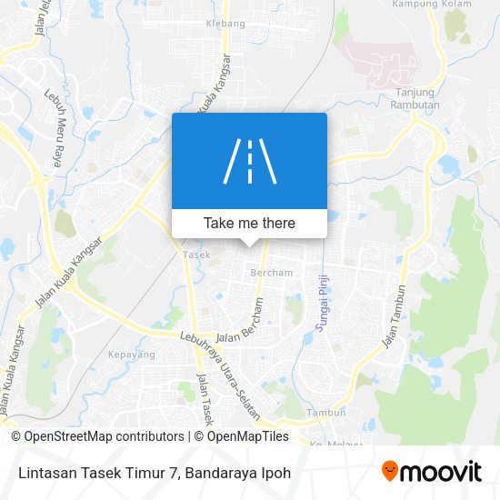 Peta Lintasan Tasek Timur 7