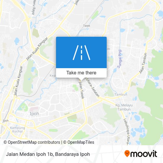 Jalan Medan Ipoh 1b map