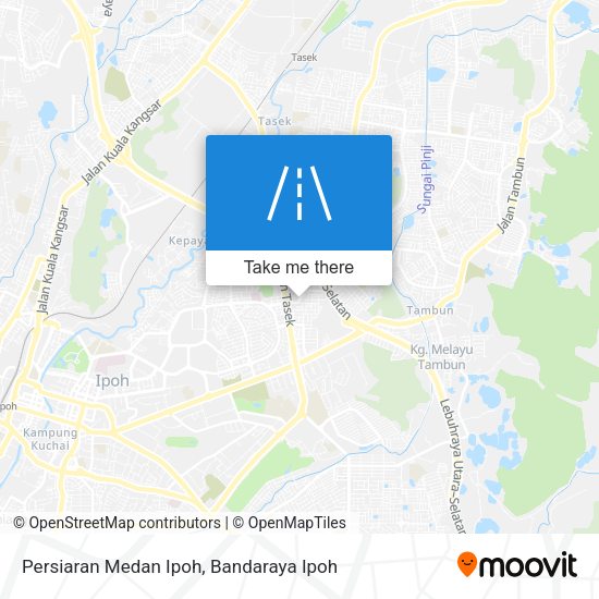 Persiaran Medan Ipoh map