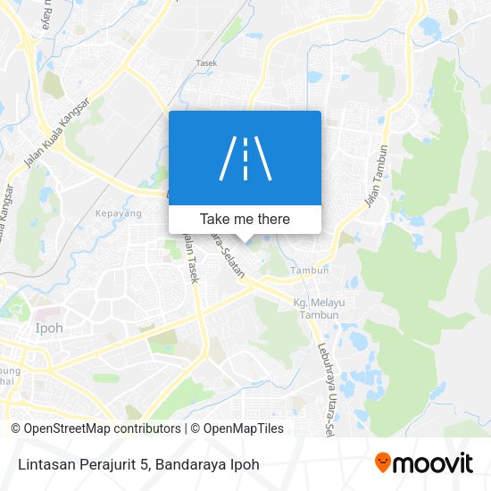 Lintasan Perajurit 5 map