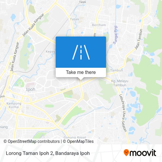 Lorong Taman Ipoh 2 map