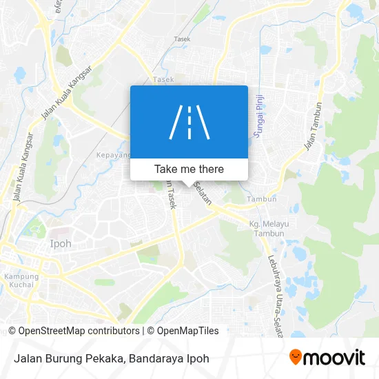 Jalan Burung Pekaka map