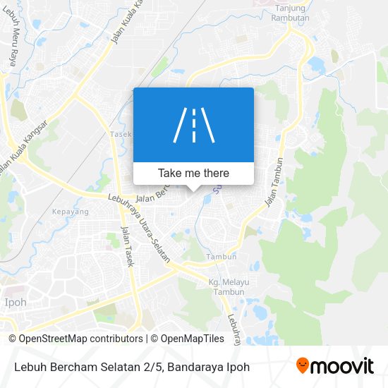Peta Lebuh Bercham Selatan 2/5
