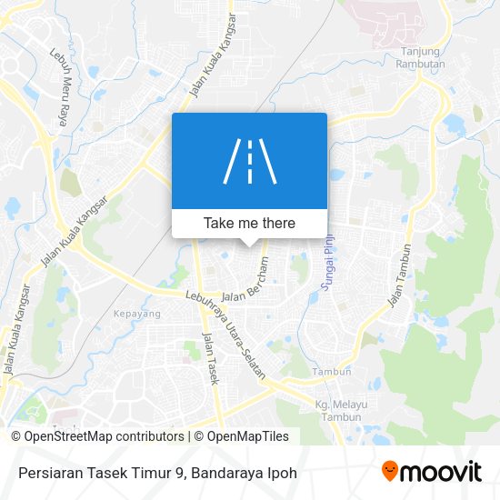 Peta Persiaran Tasek Timur 9