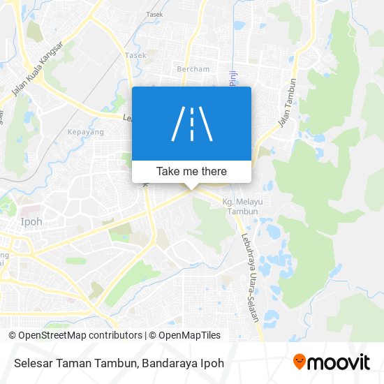 Selesar Taman Tambun map