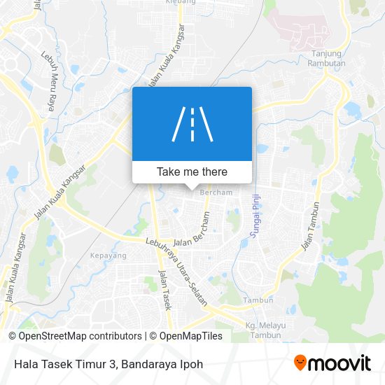 Hala Tasek Timur 3 map
