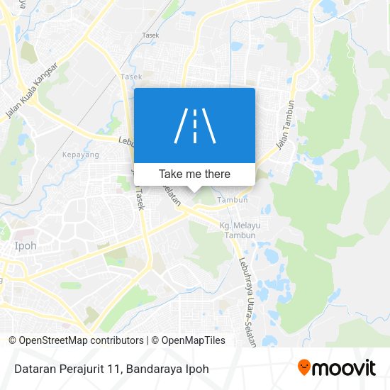 Dataran Perajurit 11 map