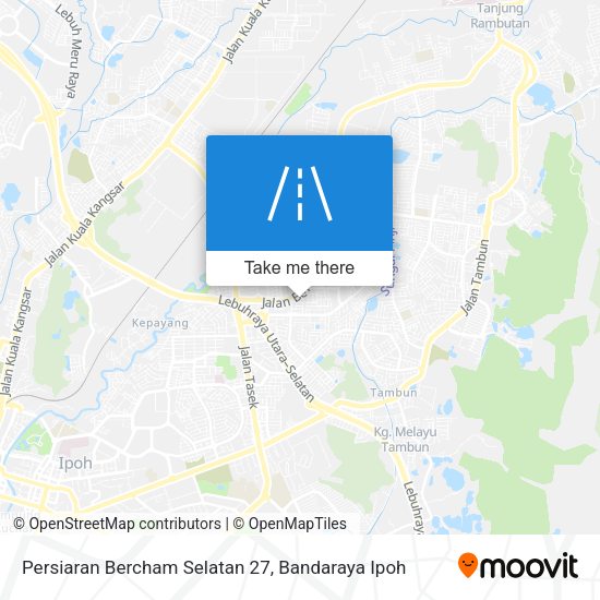 Peta Persiaran Bercham Selatan 27