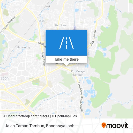 Jalan Taman Tambun map