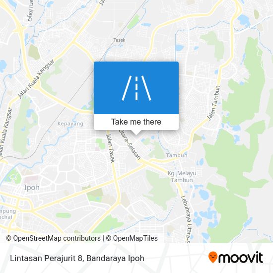 Lintasan Perajurit 8 map