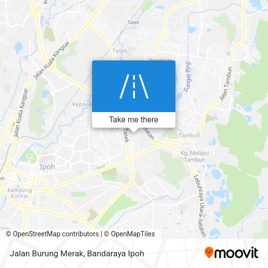 Peta Jalan Burung Merak