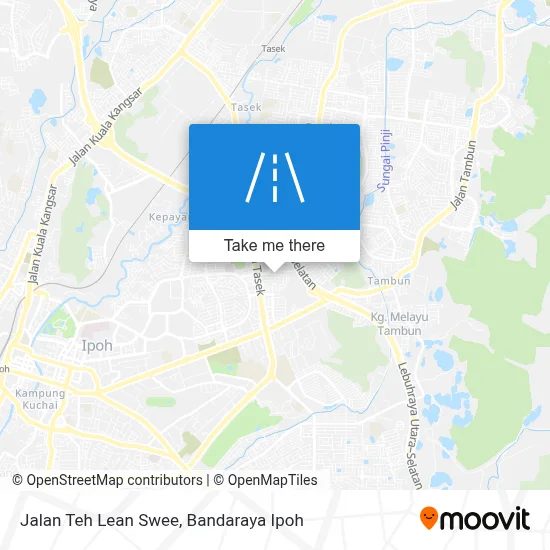 Peta Jalan Teh Lean Swee